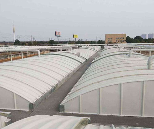 临沂污水处理厂玻璃钢污水池罩棚厂家直销高品质的选择 在线咨询